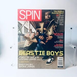 Vintage SPIN Magazine July 2004 Beastie Boys + The Cure The Darkness Wilco